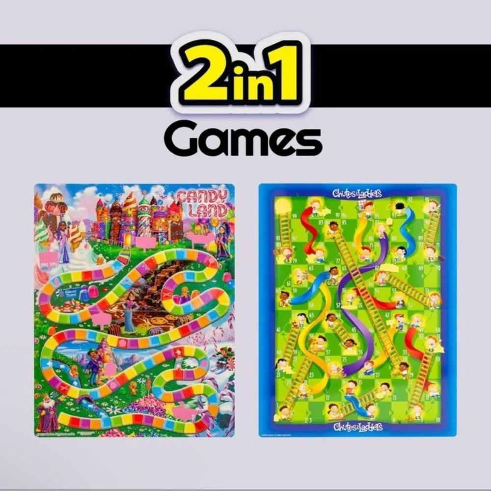 3 for $15 SALE Target Colorforms 2-in-1 Candy Land & Chutes and Ladders Game Set